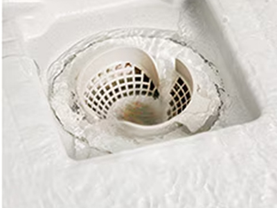 ゴミが簡単にまとめて捨てられる排水口
