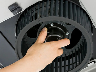 効率よく排気する換気設計