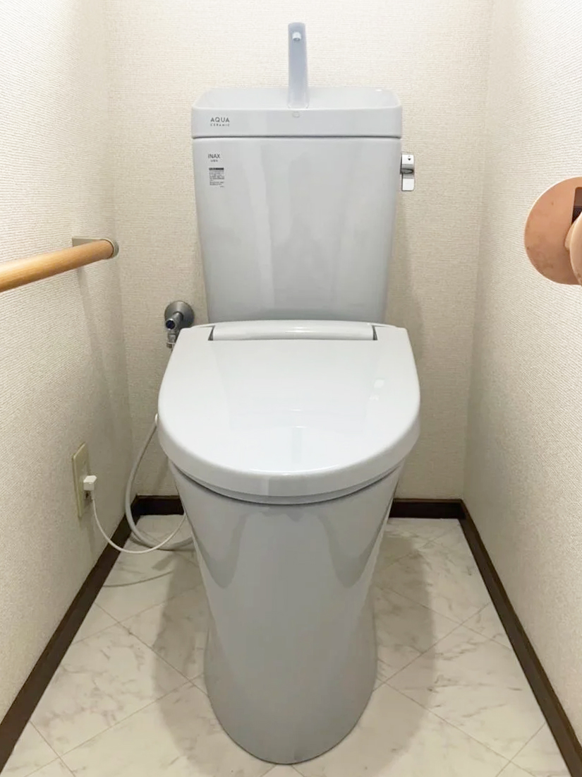 【一宮市】トイレリフォーム｜LIXIL CW-KB31で水の流れと掃除のしやすさを改善