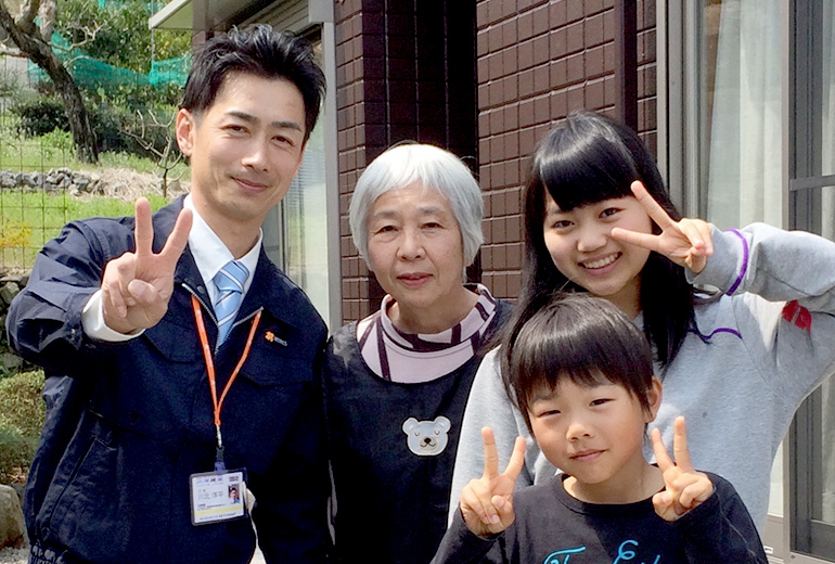 お客様とのお写真