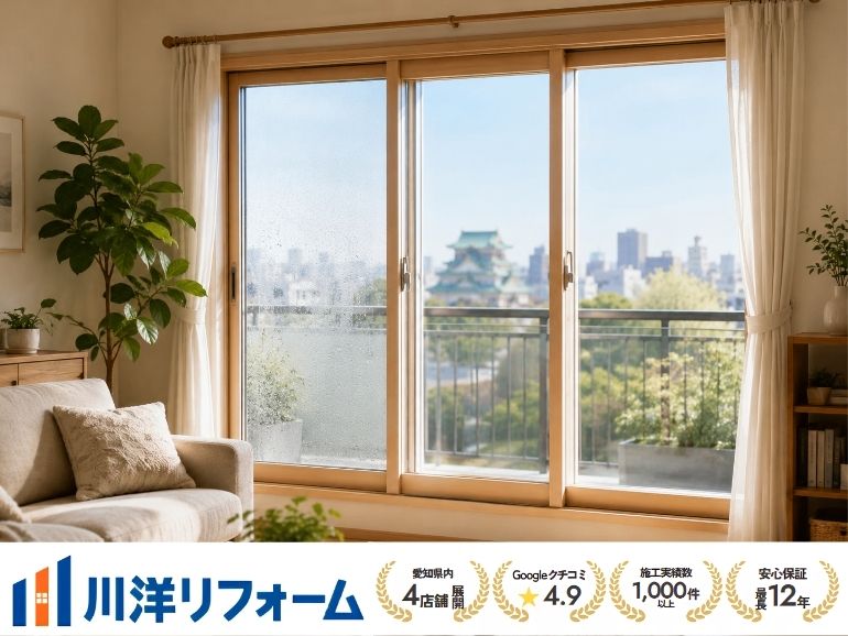 名古屋市で内窓リフォームをするなら?暑さ・結露・防音対策と補助金活用の考え方