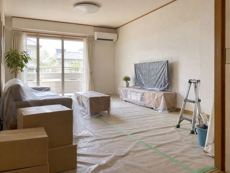 自分で片付けるものと業者へ任せる作業を分ける